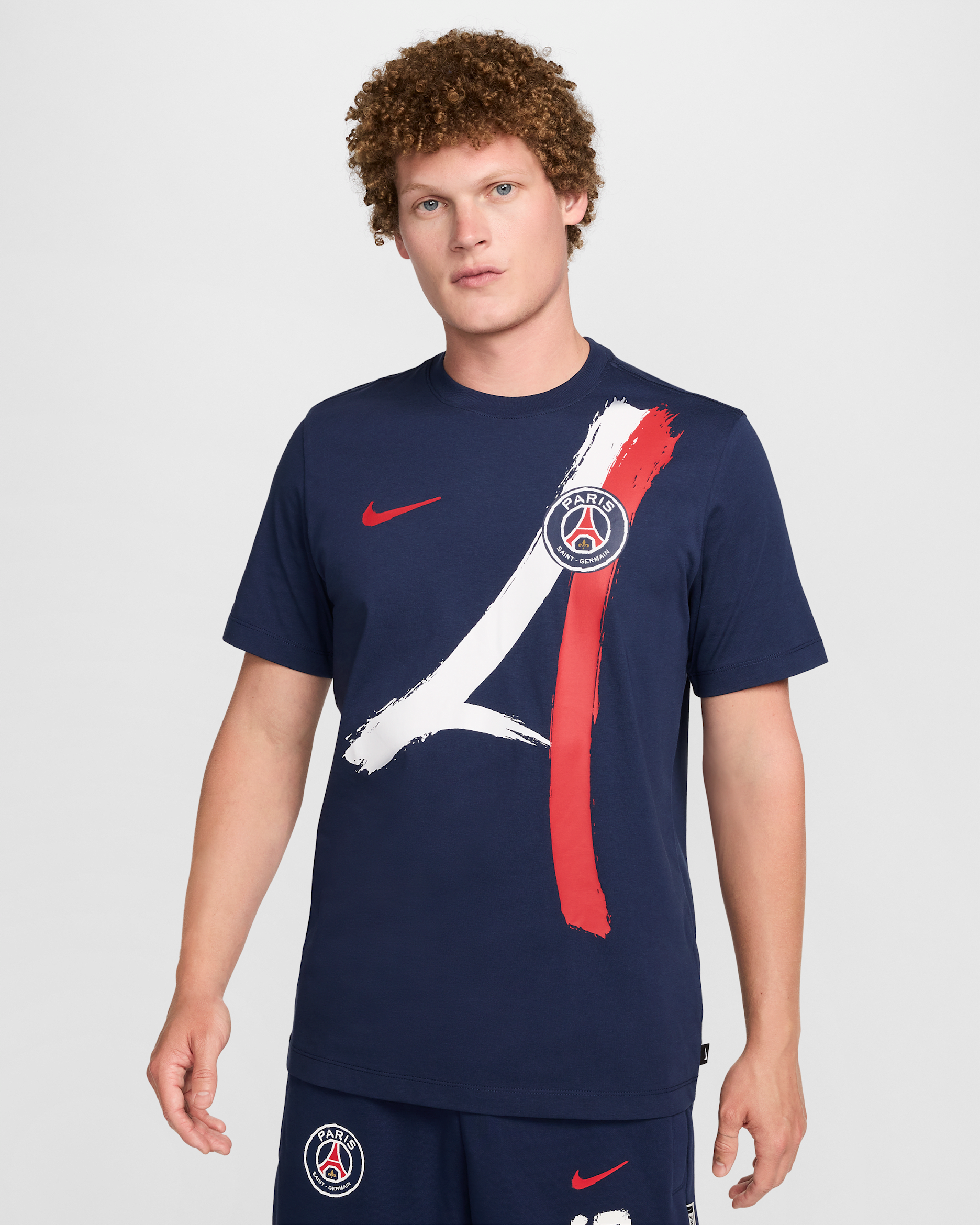 Paris Saint-Germain Away Men's Nike Football T-Shirt. Nike ID